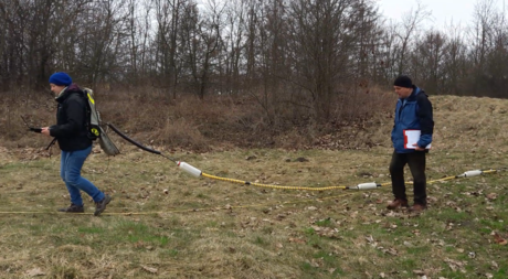 Badanie form krasowych - antena RTA